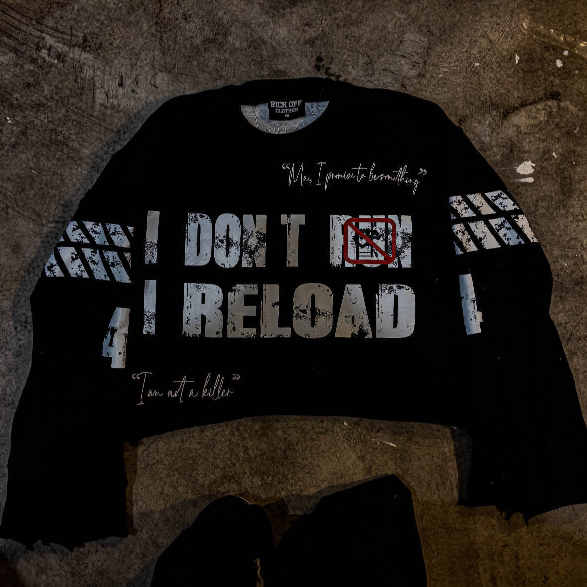 I DONT RUN I REALOAD LONG SLEEVE