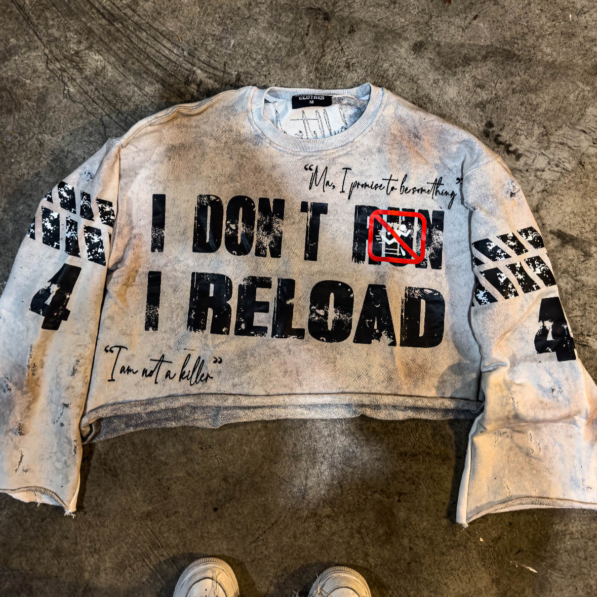 I DONT RUN I REALOAD LONG SLEEVE